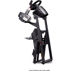 Next Level Racing Wheel Stand 20 Gaming Chair - Sleek Black Design for Ultimate Comfort and Performance